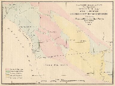Geological Map of the Country between San Diego and the Colorado River, California
